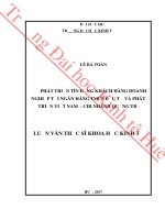 Luận văn thạc sĩ PHÁT TRIỂN tín DỤNG KHÁCH HÀNG DOANH NGHIỆP tại NGÂN HÀNG THƯƠNG mại cổ PHẦN đầu tư và PHÁT TRIỂN VIỆT NAM   CHI NHÁNH QUẢNG TRỊ min 