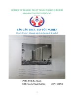 Báo cáo tuần 5 chuyên đề xây tô 