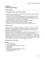 Test bank and solution manual for  ch02 FUnctions and strategy (2) 