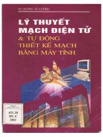 Lý thuyết mạch điện tử và tự động thiết kế mạch bằng máy tính 