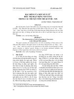 ĐẶC ĐIỂM CỦA MỘT SỐ VỊ TỪ BIỂU THỊ HOẠT ĐỘNG NÓI NĂNG TRONG CÁC TRUYỆN NÔM THẾ KỈ XVIII – XIX