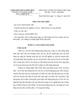 Một số biện pháp trong sinh hoạt chuyên môn tại khoa dien 2019