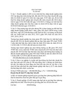 Bài tập thuế thu nhập doanh nghiệp có đáp án ôn thuế 2020 bài rất hay của bạn thi đỗ