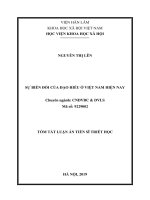 Sự biến đổi của đạo hiếu ở Việt Nam hiện nay tt