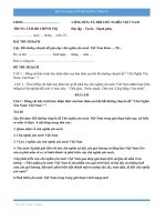 BÀI THU HOẠCH Bồi dưỡng chuyên đề giáo dục chủ nghĩa yêu nước Việt Nam