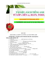 bai tap thi tuong lai don va tuong lai gan tieng anh