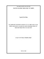 XÁC ĐỊNH MỨC ĐỘ THUẦN CHỦNG CỦA CÁ THỂ LOÀI CÁ SẤU XIÊM (CROCODYLUS SIAMENSIS) BẰNG SINH HỌC PHÂN TỬ NHẰM HỖ TRỢ CÔNG TÁC BẢO TỒN 