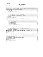 Tiểu luận quản trị tài chính phân tích các yếu tố ảnh hưởng quản trị tài chính của công ty cổ phần dược – vật tư y tế đắk lắk (full)