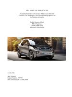 A quantitative analysis of consumer behaviour 