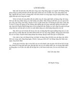 xử lí hoàn tất vải bông