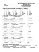 HSG  cap truong mon anh 7 dai tra