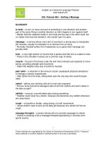 ESL podcast 862 – getting a massage