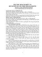 BÀI THU HOẠCH DIỄN ÁN-HS 13