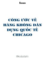 CÔNG ƯỚC CHICAGO 1944