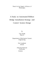 A study on automated ribbon bridge installation strategy and control system design 