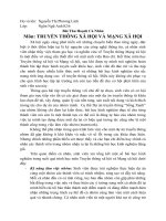 bài học kinh nghiệm  Truyền Thông Mạng Xã Hội