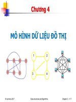 Cấu trúc dữ liệu và thuật toán   nguyễn văn núi  chương 4  dothi