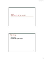 Lec15 thiet ke huong doi tuong OOAD