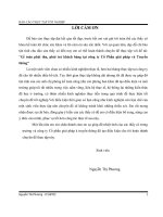 KẾ TOÁN PHẢI THU, PHẢI TRẢ KHÁCH HÀNG BAO CAO THUC TAP PTIT