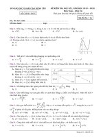 de kiem tra hoc ki 1 toan 12 nam 2019 2020 so gddt hung yen 