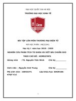 HƯỚNG DẪN VIẾT SEO VỀ DU LỊCH