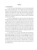 HÌNH TƯỢNG NGƯỜI NÔNG DAN TRONG  MỘT SỐ TRUYỆN NGẮN NAM CAO