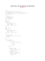 Code matlab giải bài toán vận tải (transportation)