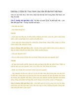 giải địa lí 8 Bài 30