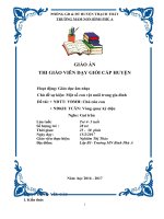 ga am nhac VD minh hoa