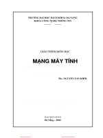 giáo trình mạng máy tính