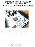 Introduction to STM32 ARM microcontroller 