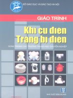 Giáo Trình Khí Cụ Điện Trang Bị Điện
