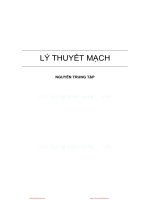 Lý Thuyết Mạch