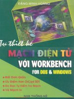 Tự Thiết Kế Mạch Điện Với Workbench For DOS  Windows