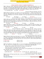 bài tập hữu cơ HAY và KHÓ