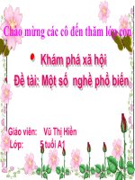 kham pha khoa hoc mot so nghe pho bien
