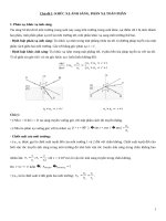 Chủ đề 01  khúc xạ ánh sáng  phản xạ toàn phần