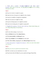 language focus unit 10 lớp 9