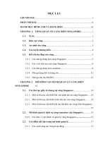 Tiểu luận Giao dịch thương mại quốc tế  SO SÁNH  MÔ HÌNH QUẢN LÍ CẢNG BIỂN TẠI  TẠI VIỆT NAM VÀ SINGAPORE