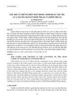 Tộc họ và những biến đổi trong sinh hoạt tộc họ của người chăm ở ninh thuận và bình thuận lý hoàng nam, tạp chí khoa học đại học thủ dầu một,số 4(43) 2019, tr 42 57