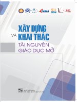 XAY DUNG VA KHAI THAC TAI NGUYEN GIAO dục MO