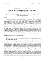 Đô thị cảng cá ở nam bộ một số đặc điểm và xu hướng phát triển phạm thanh duy , tạp chí đại học thủ dầu một, số 4(39),2018, tr 120 129