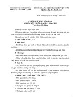 chương trình đào tạo Nghề chăn nuôi gia súc, gia cầm