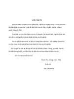 Nghiên cứu  hiện trạng và đề xuất giải pháp xử lý chất thải nông thôn tại địa bàn xã định tường , huyện yên định , tỉnh thanh hóa 