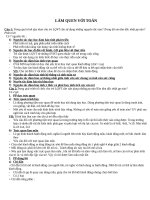 De cuong lam quen voi toan cho tre mam non