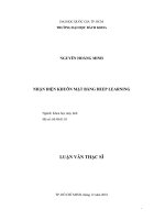 Nhận diện khuôn mặt bằng Deep Learning