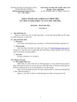 04 Bao cao ket qua khao sat su hai long cua SV ve chat luong phuc vu cua nha truong NH 2014-2015