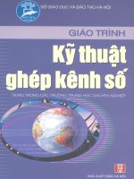 Giáo Trình Kỹ Thuật Ghép Kênh Số
