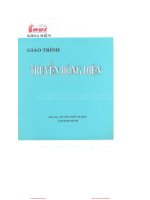 Giáo Trình Truyền Động Điện
