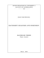 Hausdorff measures and dimension 